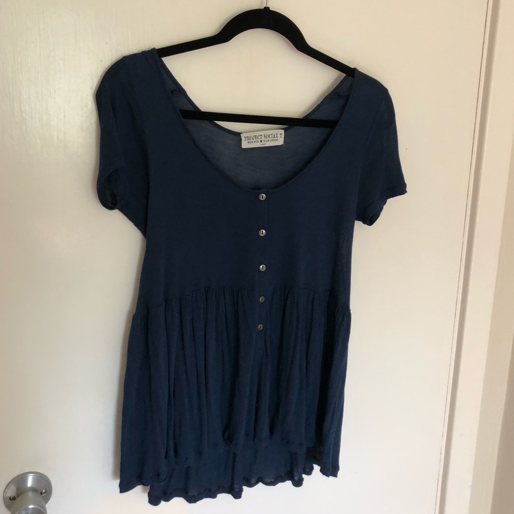 Project Social T Babydoll tee